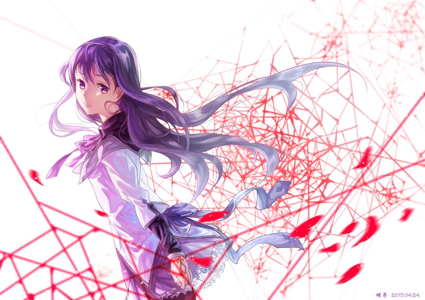 akemi homura (mahou shoujo madoka magica) drawn by diezi