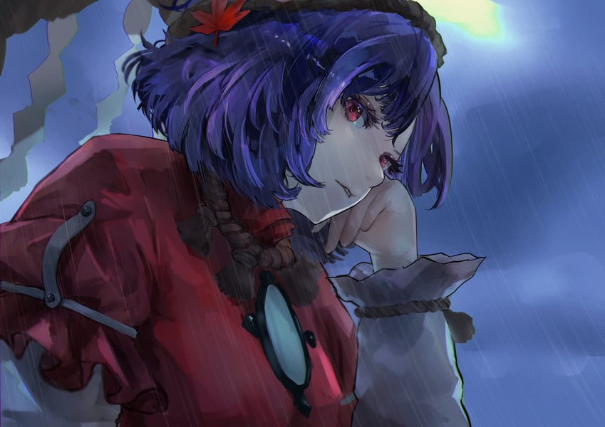 yasaka kanako (touhou) drawn by eneshi