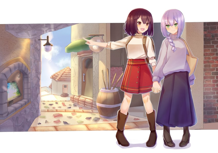 sophie neuenmuller and plachta (atelier and 1 more) drawn by uhouhogorigori