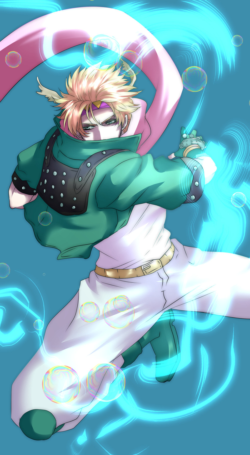 caesar anthonio zeppeli (jojo no kimyou na bouken and 1 more) drawn by oururi33