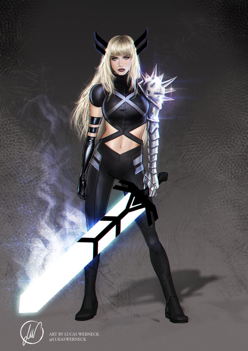 magik (marvel and 1 more) drawn by lukas_werneck