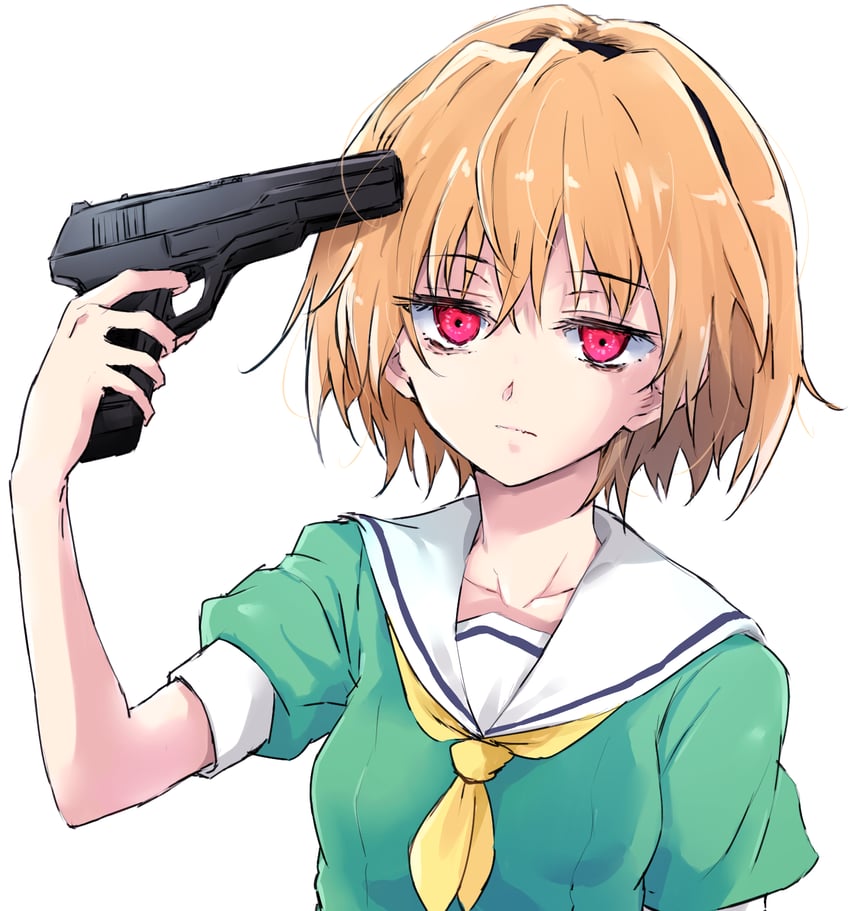 houjou satoko (higurashi no naku koro ni and 1 more) drawn by maromi_(am97)