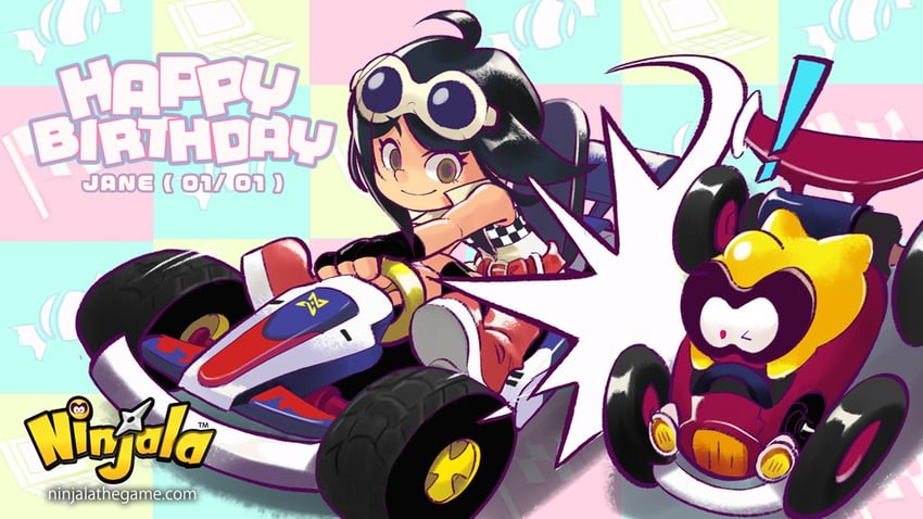 gumchi and jane (ninjala and 1 more) drawn by rianti-wong