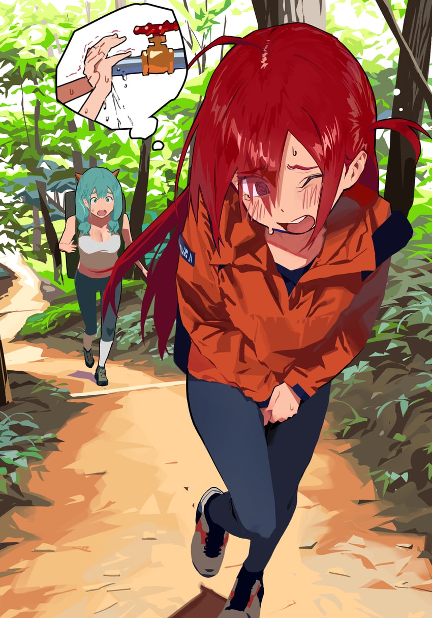 hipa and nahia (original and 1 more) drawn by some1else45