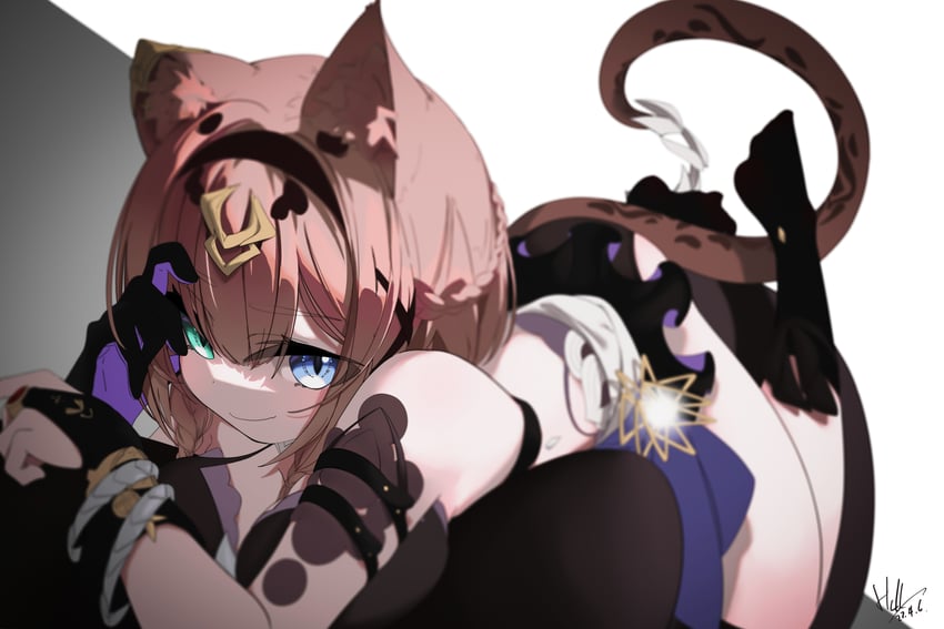 pardofelis (honkai and 1 more) drawn by hcii_(user_xpgx2238)