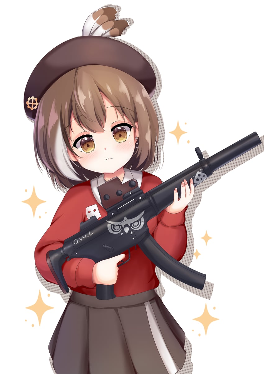 nanashi mumei (hololive and 1 more) drawn by grandapple71
