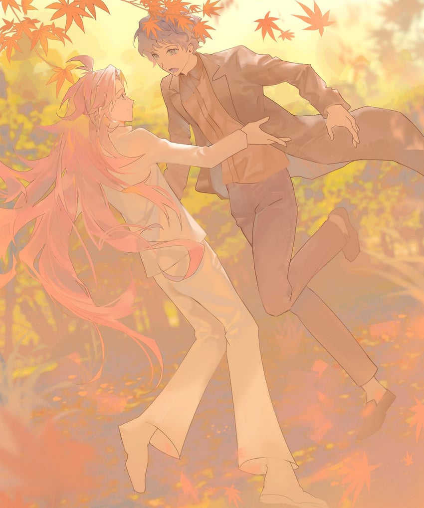 hatsutori hajime and utsugi noriyuki (saibou shinkyoku) drawn by temu_(temp_mumu)