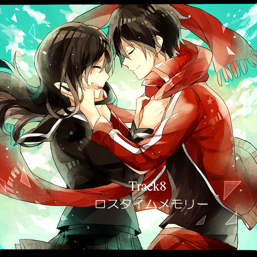 tateyama ayano and kisaragi shintarou (kagerou project and 1 more) drawn by waltz_(tram)