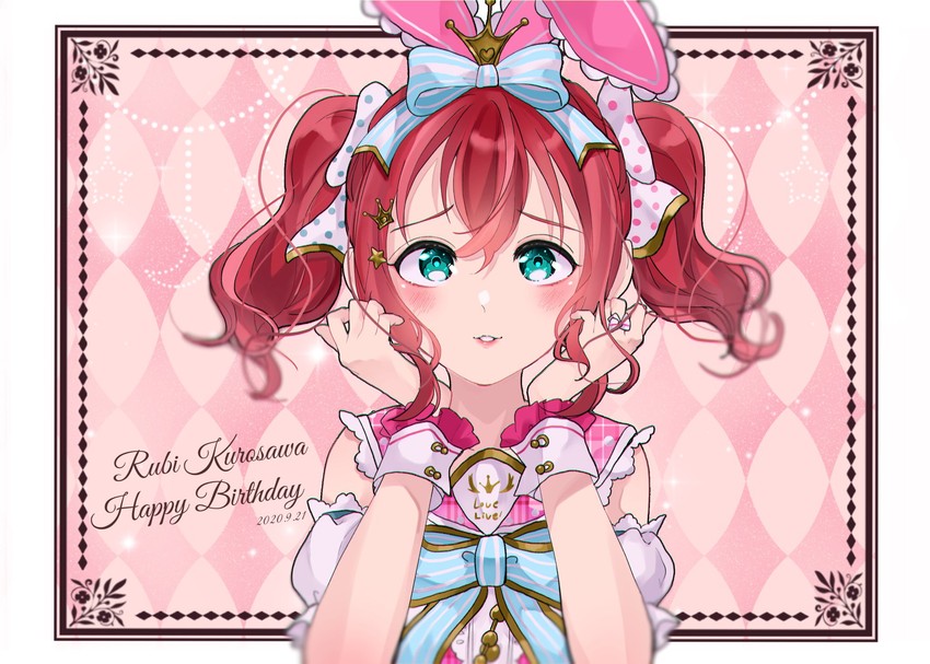 kurosawa ruby (love live! and 1 more) drawn by maple_(maplesiroop)