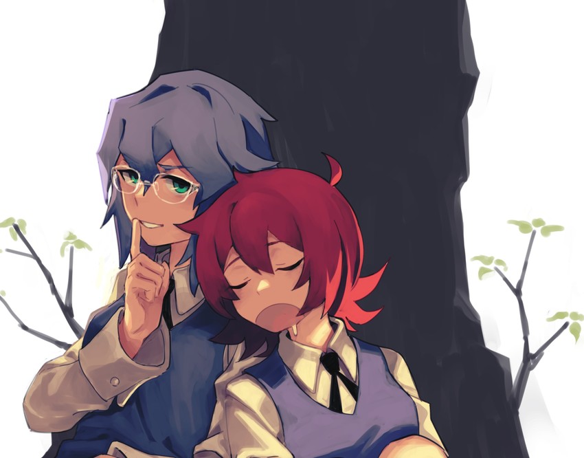 shiny chariot and croix meridies (little witch academia) drawn by vento