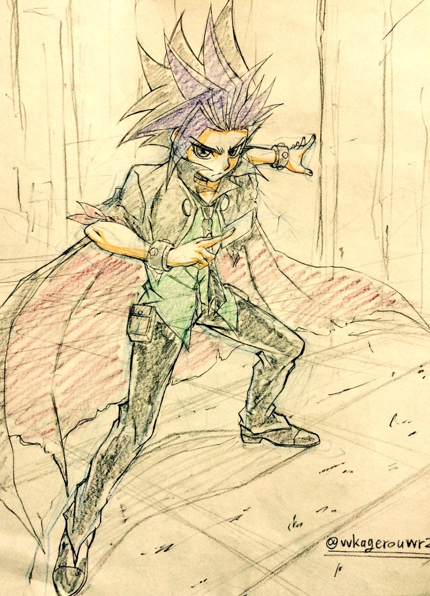 ute (yu-gi-oh! and 1 more) drawn by hiroki_(vvkagerouvvr2)