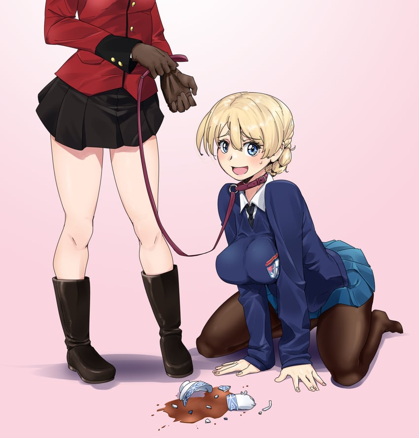 darjeeling and orange pekoe (girls und panzer) drawn by huaronanago