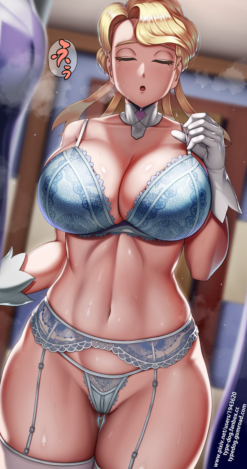 glacia (pokemon and 1 more) drawn by type-dog