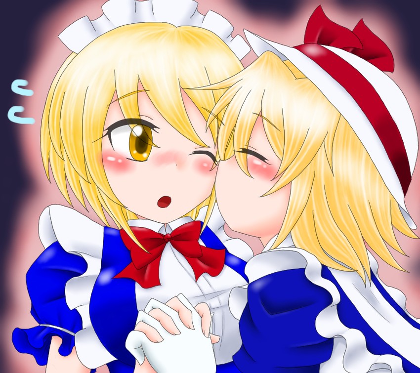 mugetsu and kana anaberal (touhou) drawn by eko_(yu-shao-eko)