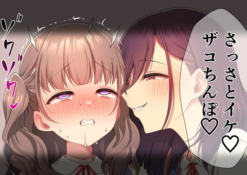 junior and student council president (original) drawn by hokuro_ryuuseigun