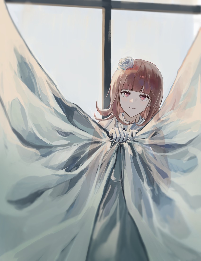 nanami chiaki (danganronpa and 1 more) drawn by null_(skev7724)