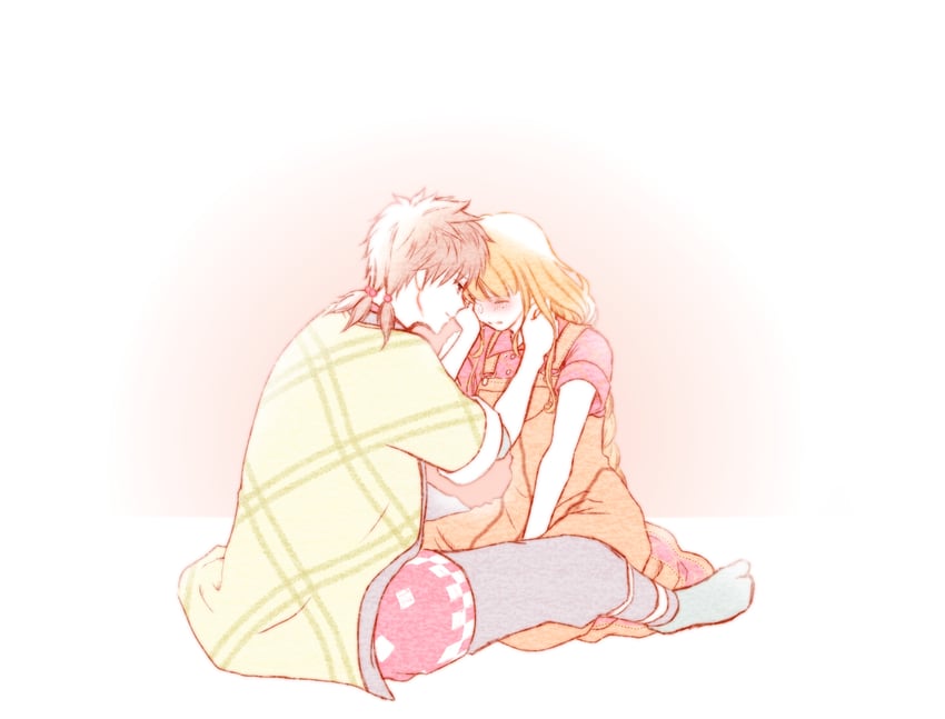 nanami and hinata (bokujou monogatari and 1 more) drawn by azu_rin_go