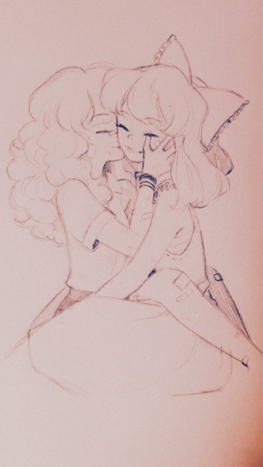 hakurei reimu and kirisame marisa (touhou) drawn by pixie_(milkywaypixies)