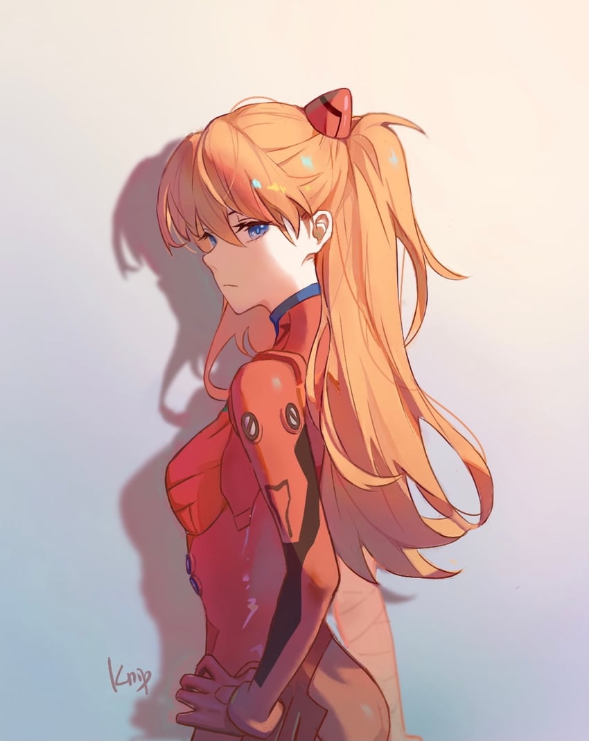 souryuu asuka langley (neon genesis evangelion) drawn by akuri_(akuri29)