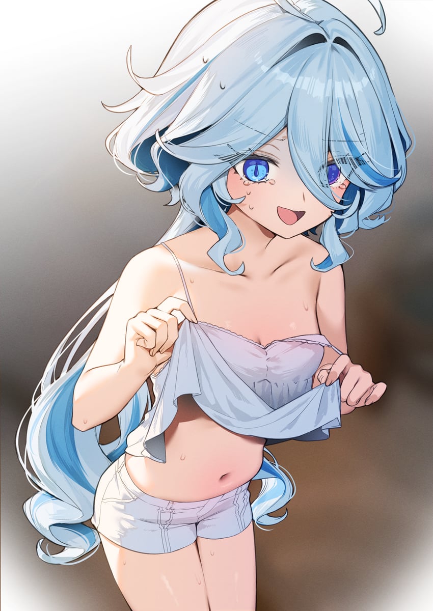 furina (genshin impact) drawn by itohana