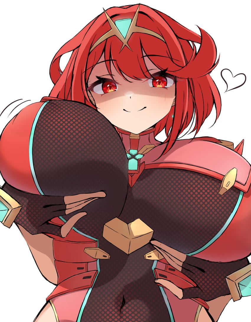 pyra (xenoblade chronicles and 1 more) drawn by mikan_(mika_n95)
