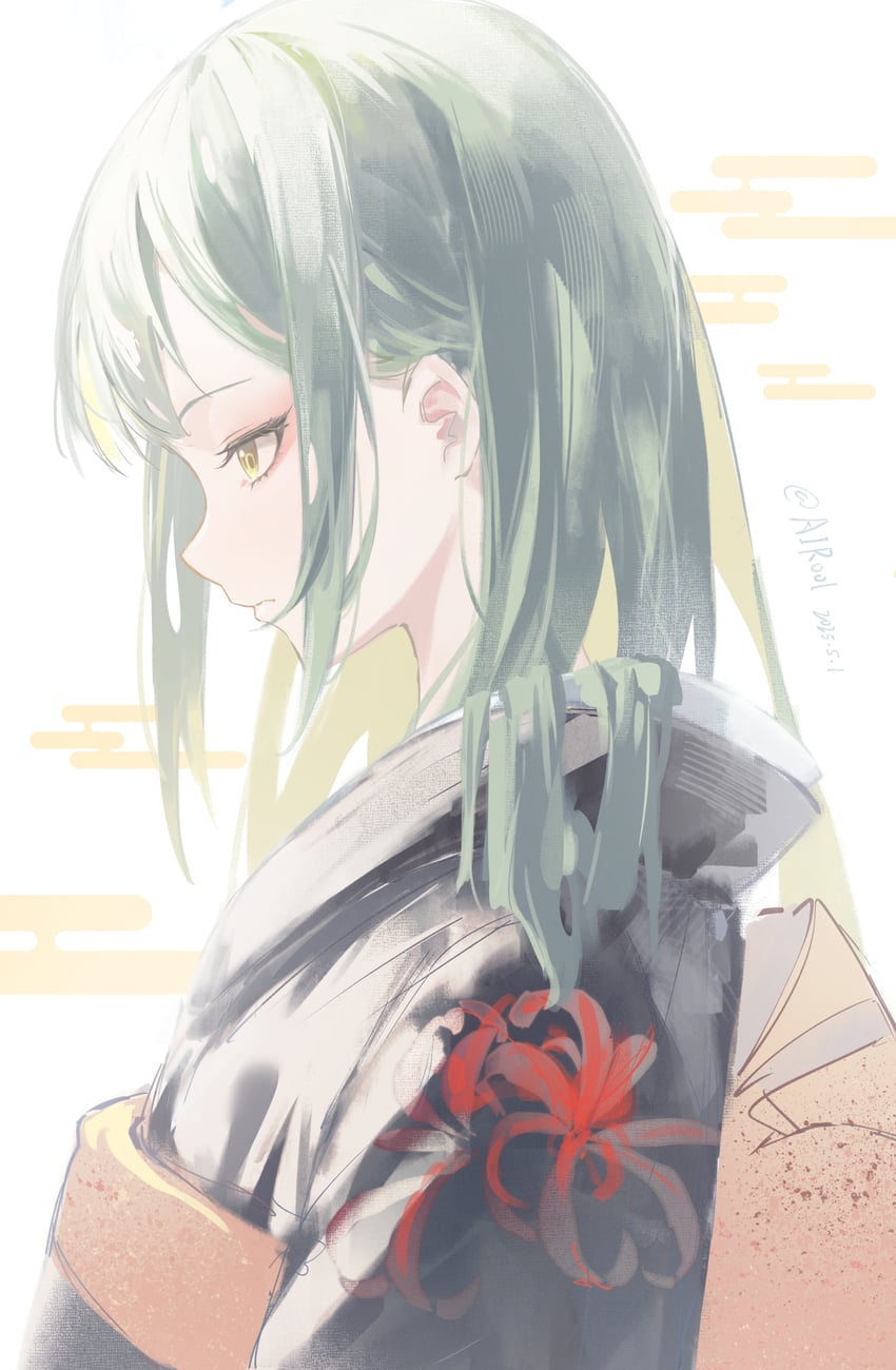 wakaba mutsumi (bang dream! and 1 more) drawn by airool