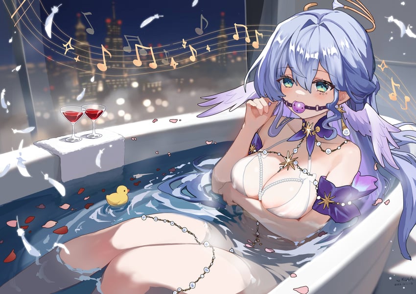 robin (honkai and 1 more) drawn by kkkula_(kula)
