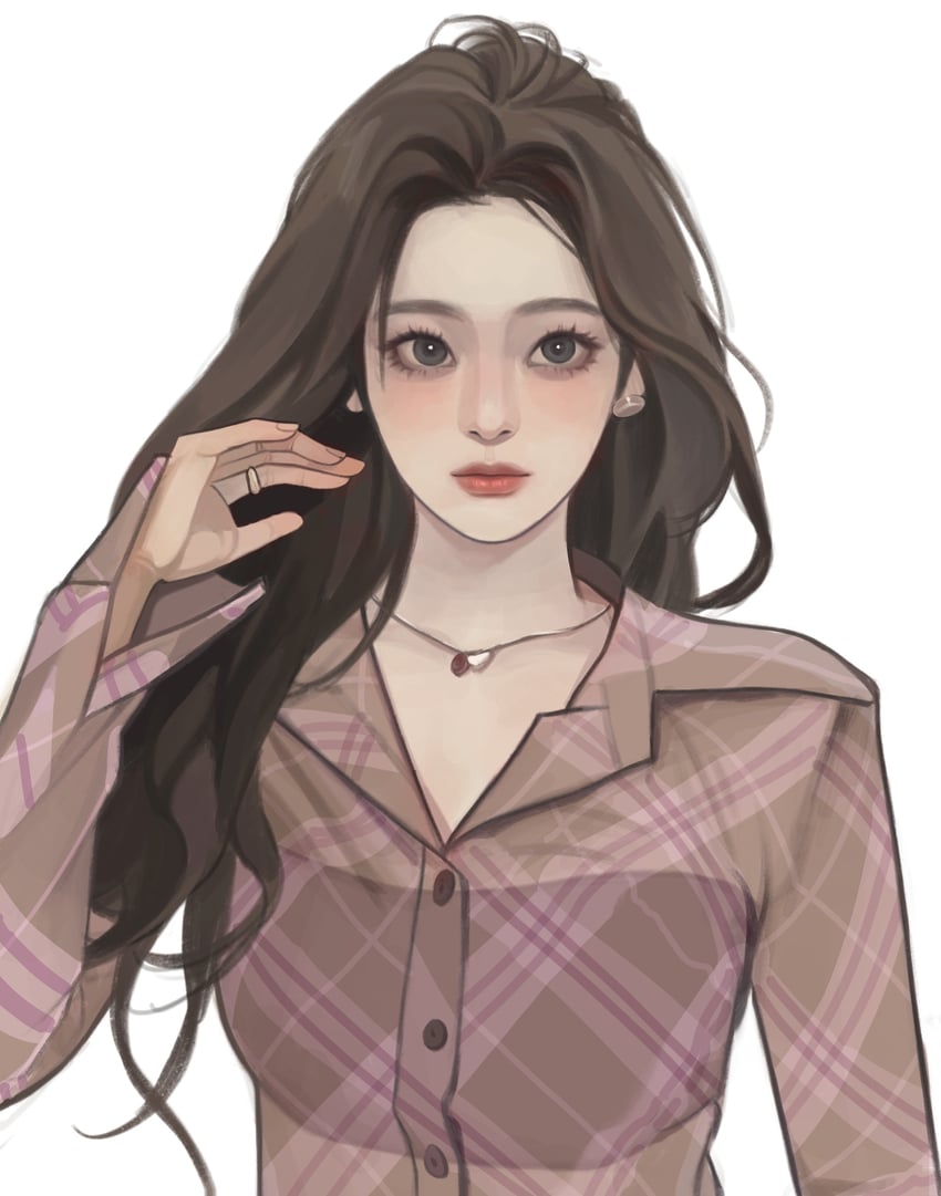 ningning (real life and 1 more) drawn by yubbai