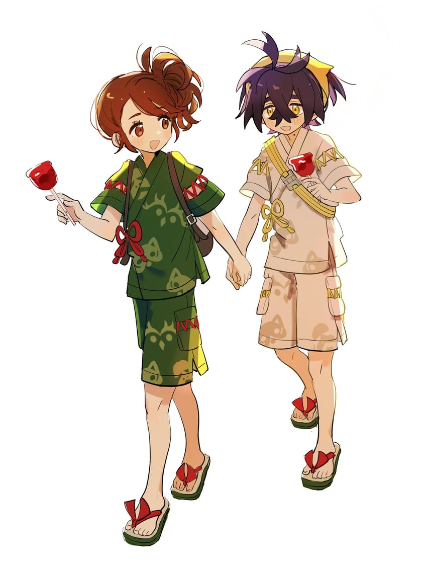 kieran and juliana (pokemon and 1 more) drawn by nanamoko56