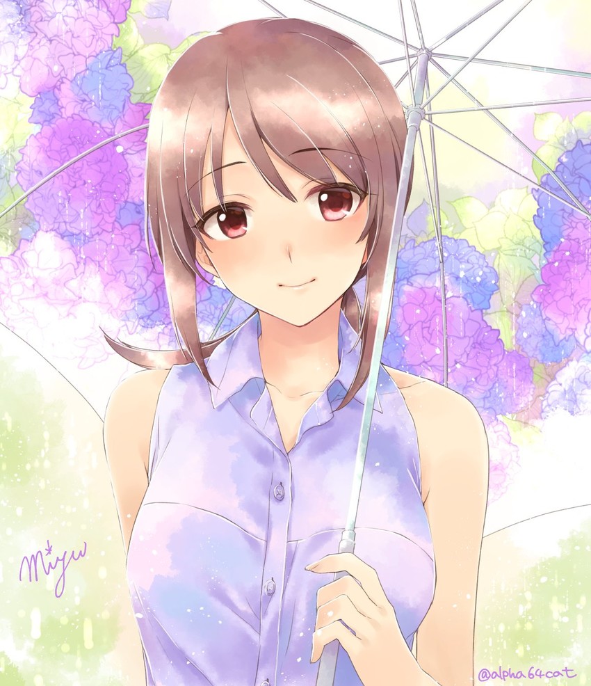 mifune miyu (idolmaster and 1 more) drawn by alpha_(yukai_na_nakamatachi)