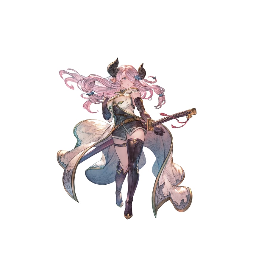 narmaya (granblue fantasy and 1 more) drawn by minaba_hideo