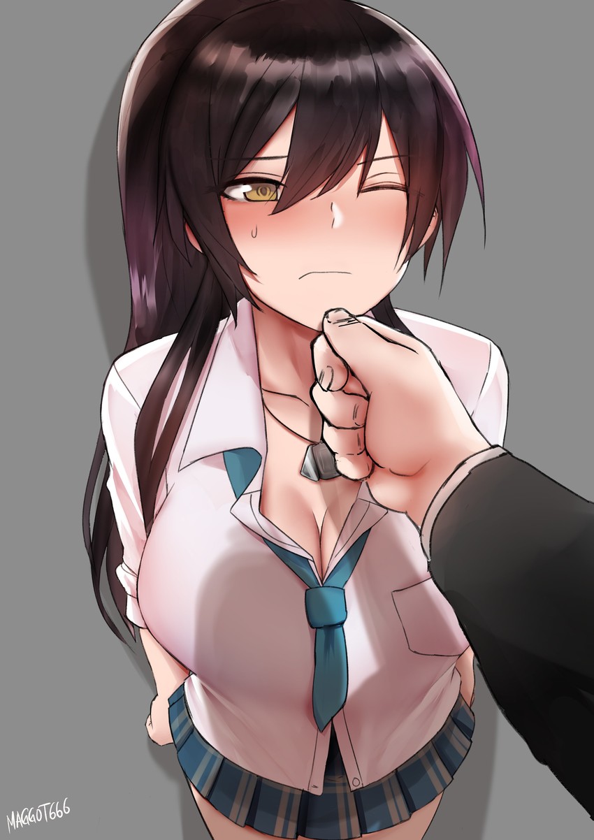 shirase sakuya (idolmaster and 1 more) drawn by norman_maggot