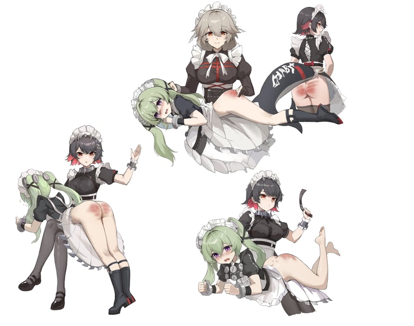 ellen joe, corin wickes, and alexandrina sebastiane (zenless zone zero) drawn by attack_of_the_hatogod
