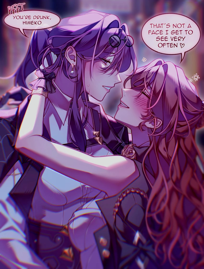 kafka and himeko (honkai and 1 more) drawn by emeys