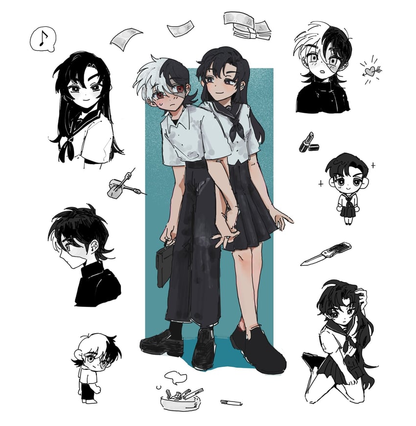 black jack and rock (black jack and 1 more)