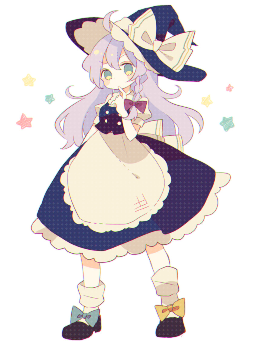 kirisame marisa and mononobe no futo (touhou) drawn by daizu_(melon-lemon)