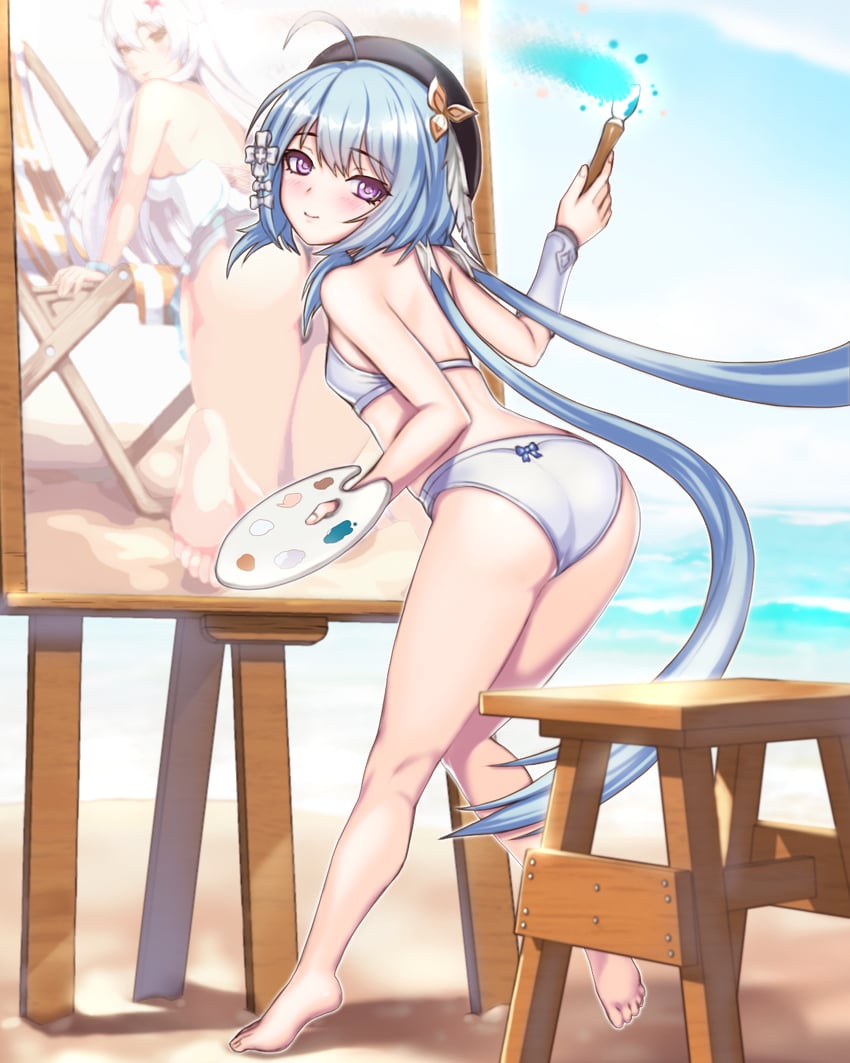 kiana kaslana and griseo (honkai and 1 more) drawn by turna98