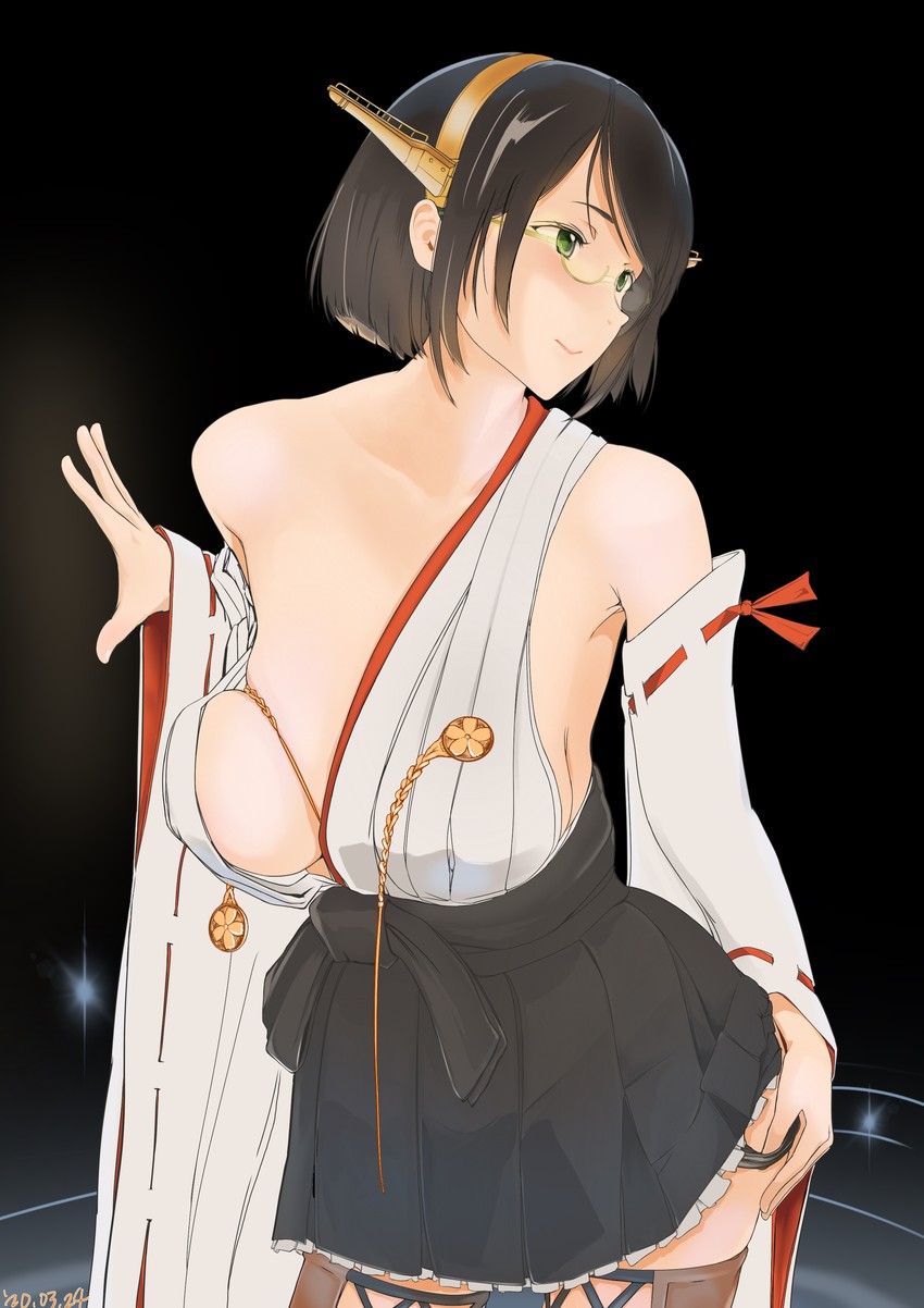kirishima (kantai collection) drawn by ototoi_koi