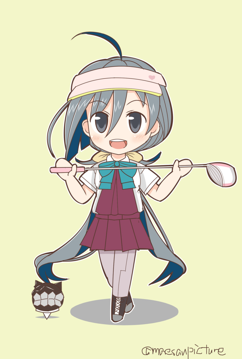kiyoshimo and floating fortress (kantai collection) drawn by mae_(maesanpicture)