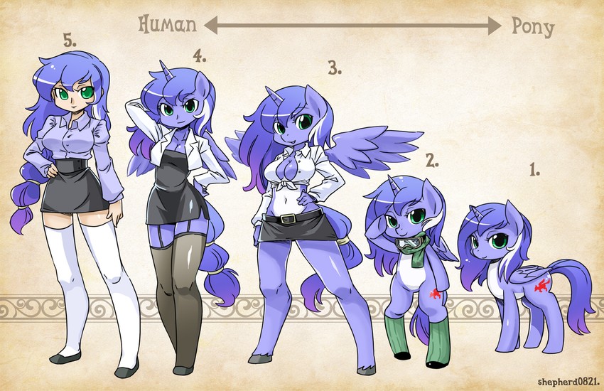 original and 3 more drawn by shepherd0821