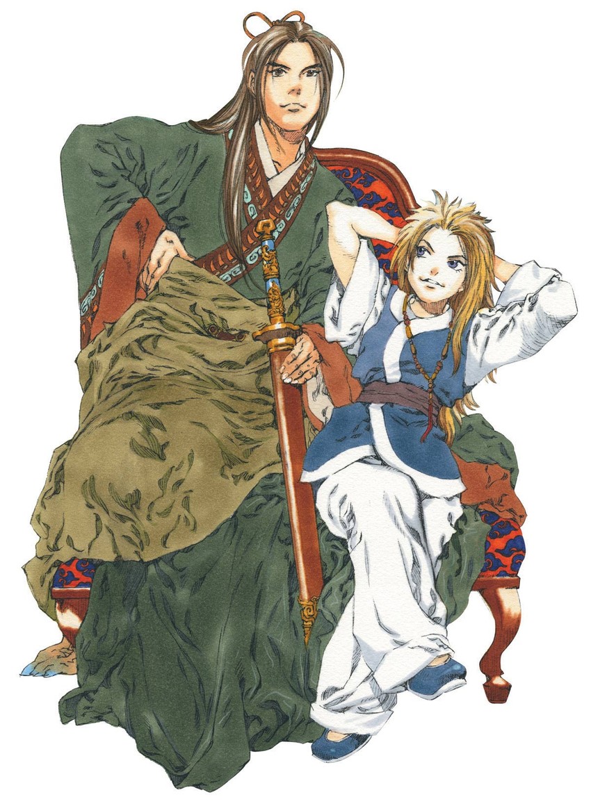 enki and king en (juuni kokuki) drawn by yamada_akihiro