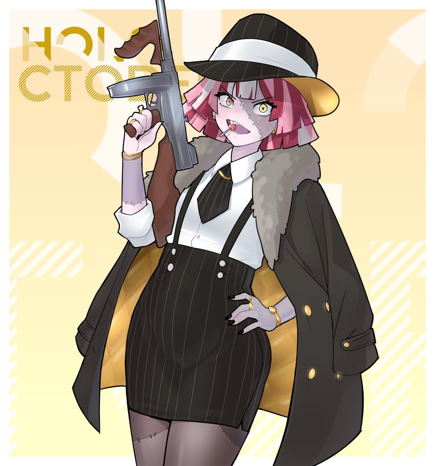 kureiji ollie (hololive and 1 more) drawn by morningpanda