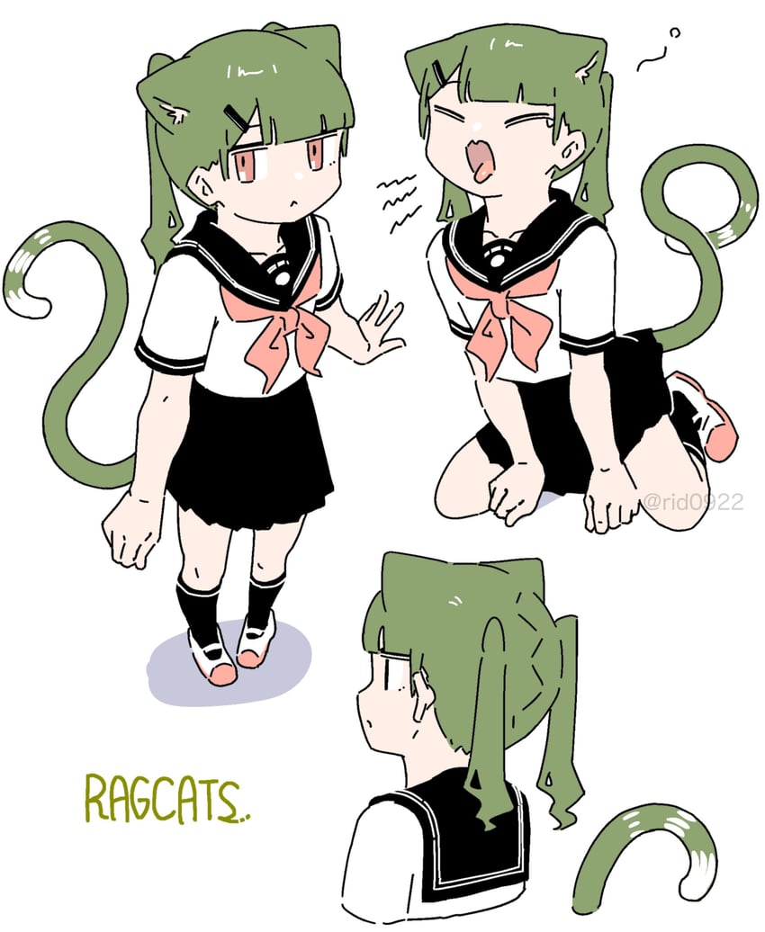 rag-chan (original and 1 more) drawn by rid0922