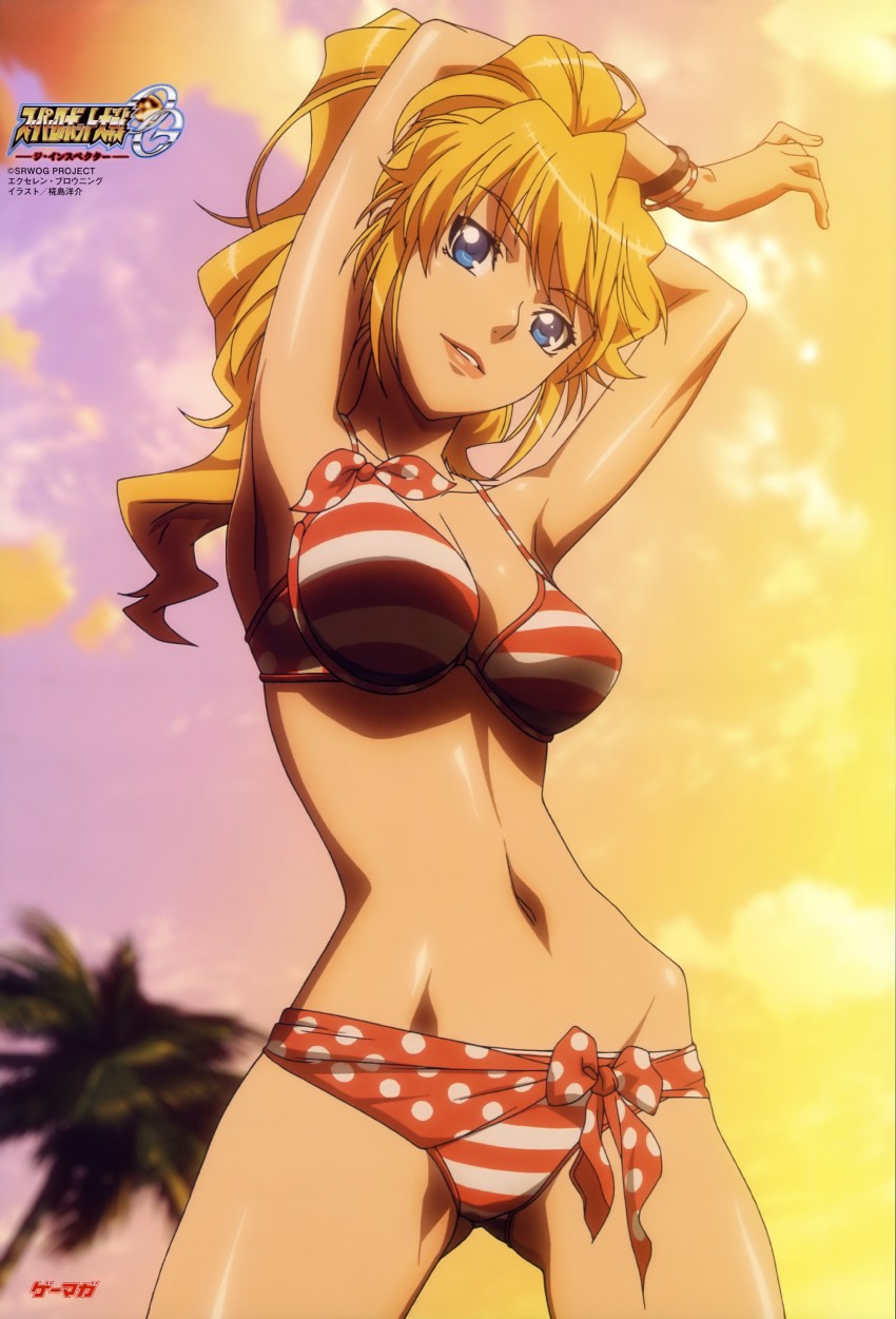excellen browning (super robot wars and 3 more) drawn by kabashima_yousuke