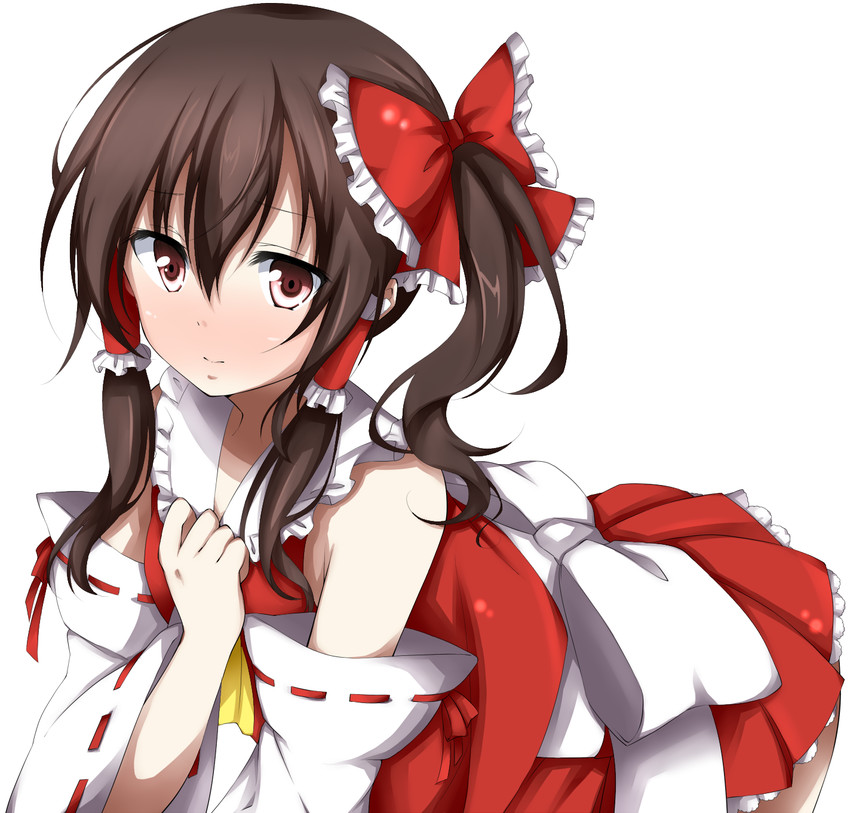 hakurei reimu (touhou) drawn by hoshi_(menma) and toosaka_asagi
