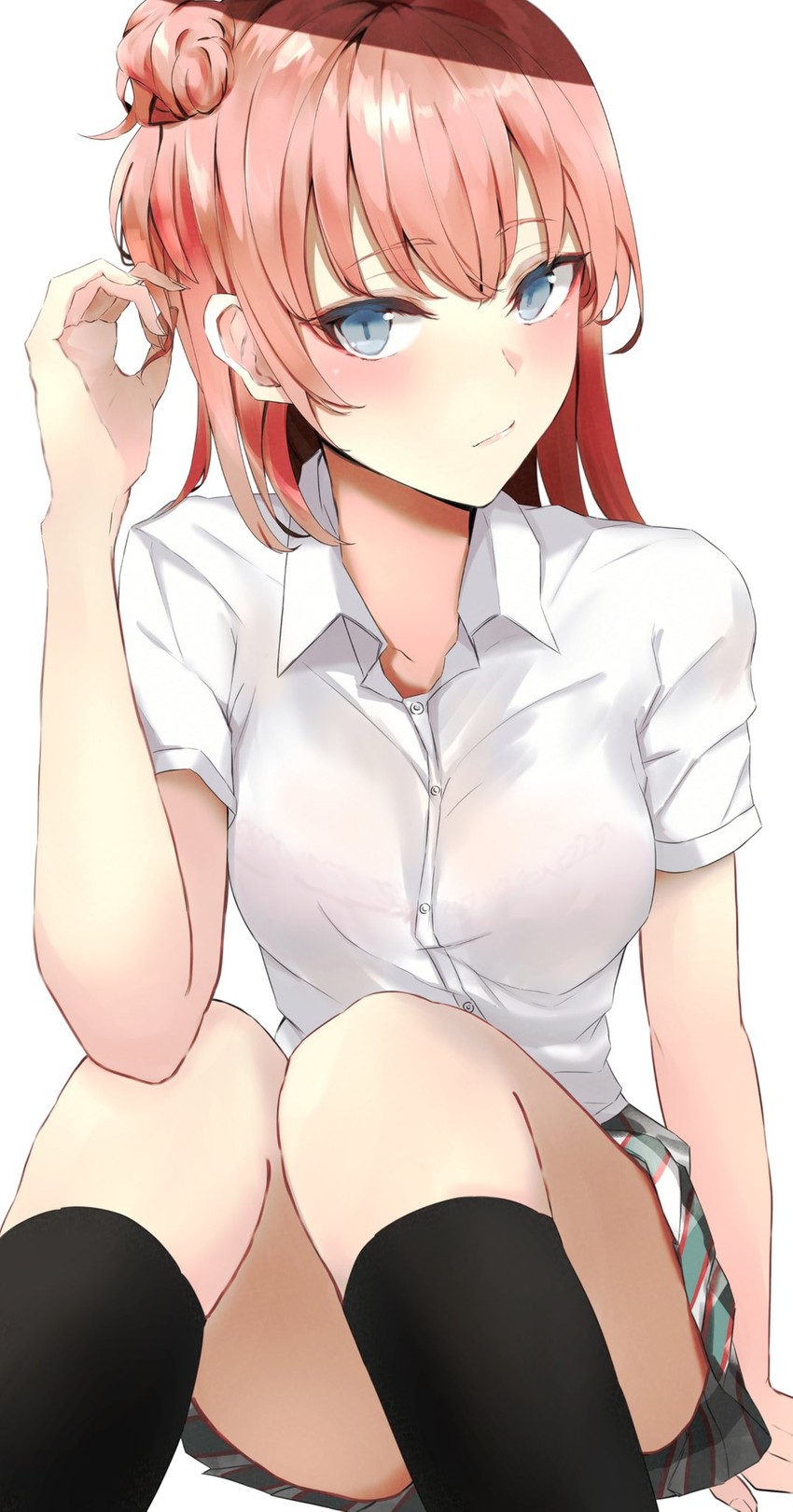 yuigahama yui (yahari ore no seishun lovecome wa machigatteiru.) drawn by ka1se1