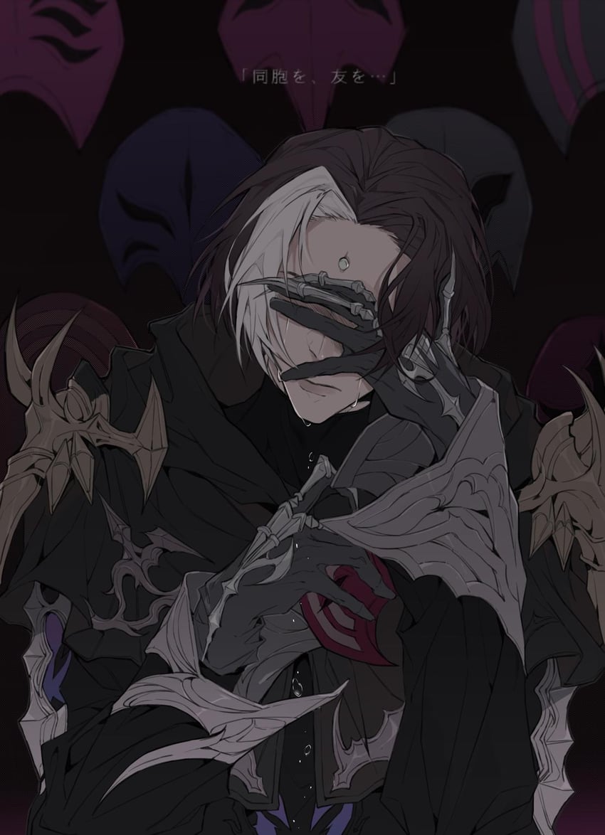 emet-selch (final fantasy and 1 more) drawn by tladpwl03