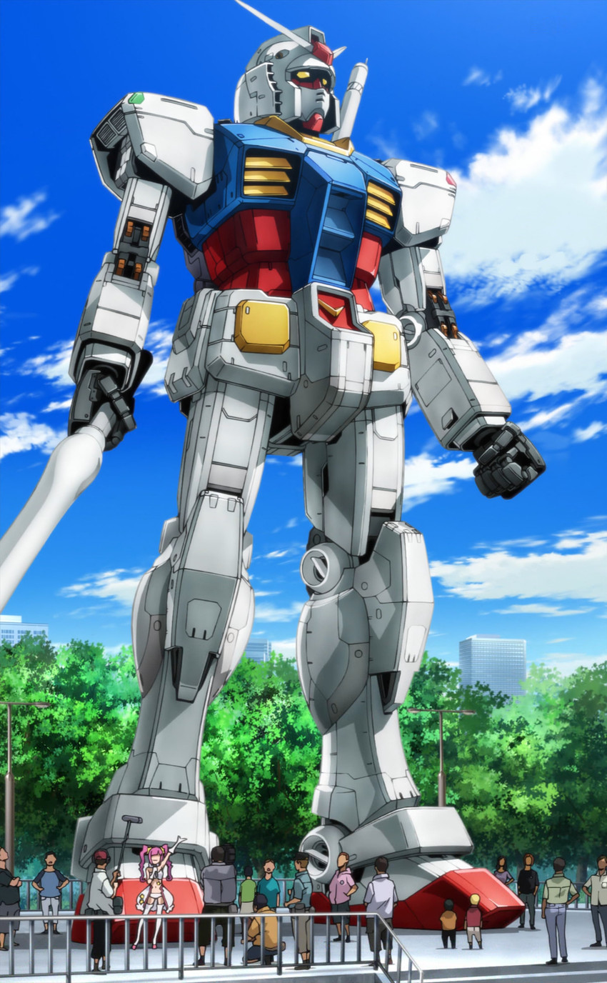 rx-78-2 gundam and kirara (gundam and 1 more)