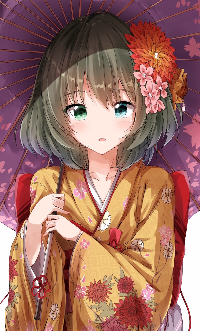 takagaki kaede (idolmaster and 1 more) drawn by pentagon_(railgun_ky1206)
