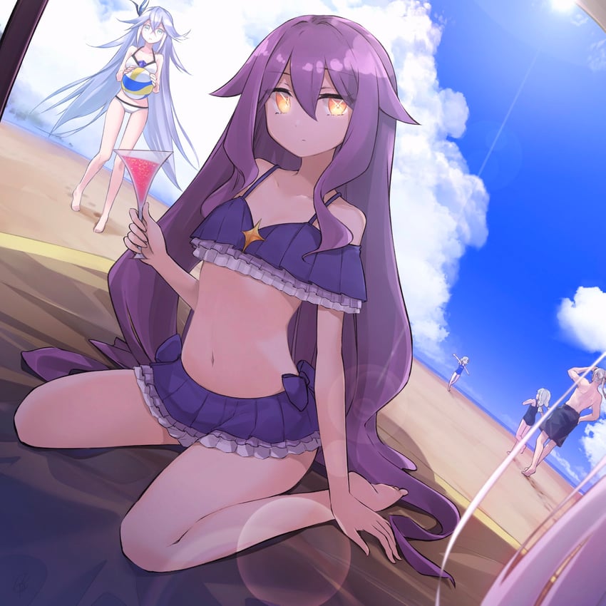 kiana kaslana, theresa apocalypse, sirin, benares, bella, and 1 more (honkai and 1 more) drawn by yubeshi_(zecxl)